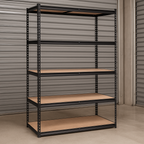 Heavy-Duty Steel Shelving 5 Tier