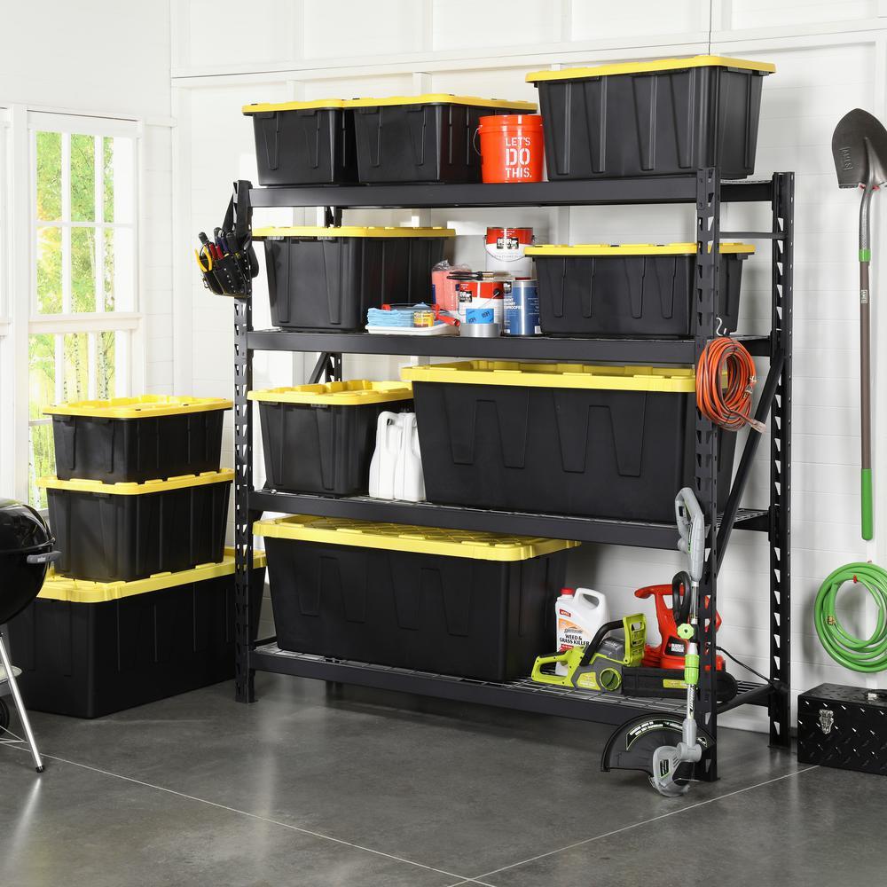 Industrial Heavy Duty Steel Shelving 3b
