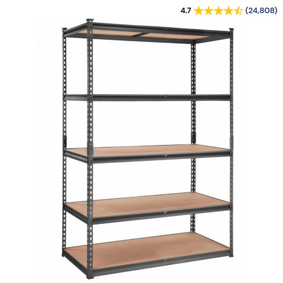 Multi Purpose Steel Shelving - 5 Tier 36 x 72 x 16